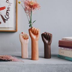 国内现货 西班牙DOIY手工艺陶瓷制品 女全主义花瓶花器 摆件装饰
