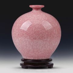 景德镇陶瓷花瓶瓷瓶插花仿古中式家居客厅饰品电视柜瓷器瓶子摆件